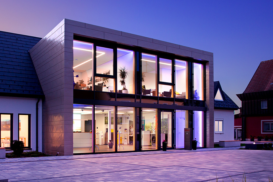 Pfosten-Riegel-Fassade